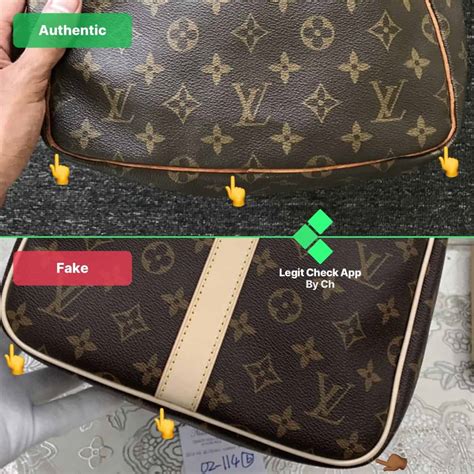 hiw to identify genuine louis vuitton|how to check if Louis Vuitton is real.